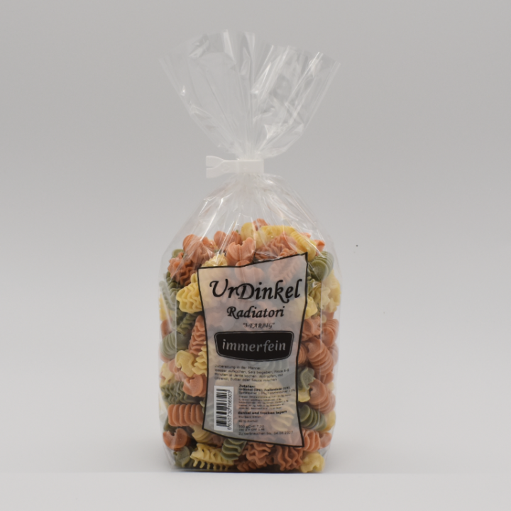 UrDinkel-Radiatori-3farbig 500g
